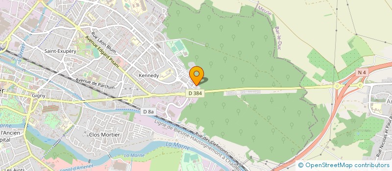 localisation de l'entreprise ACTIF DECOUPAGE à SAINT-DIZIER