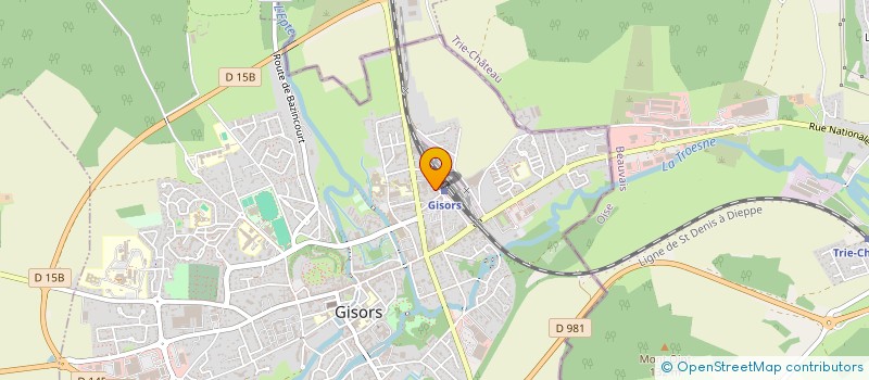 localisation de l'entreprise ACTIF EMPLOI à GISORS