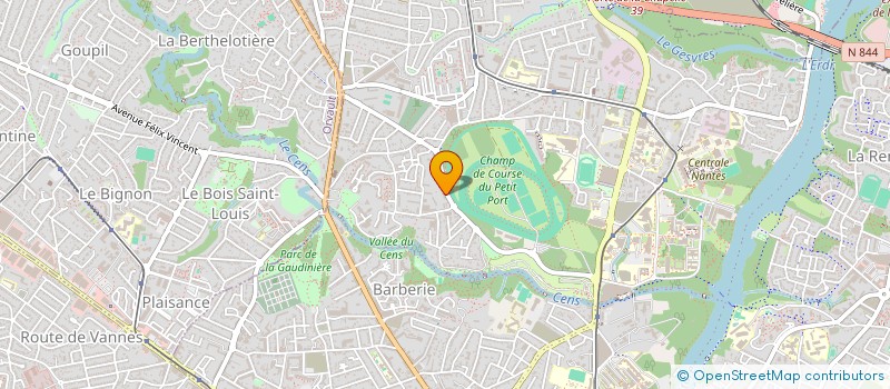 localisation de l'entreprise ACTIF EVENEMENTS à NANTES