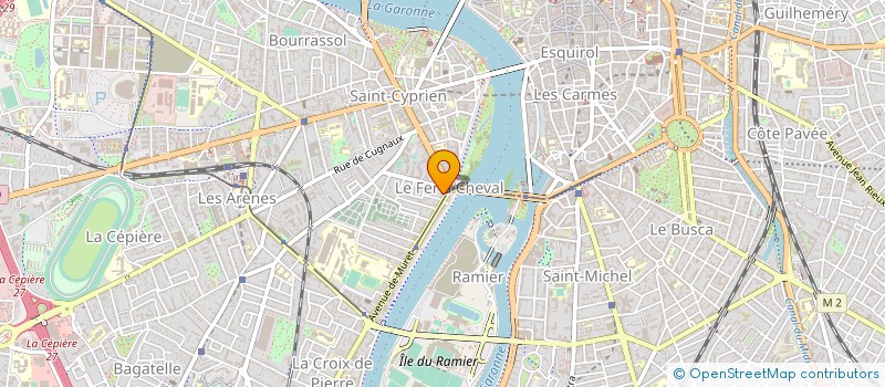 localisation de l'entreprise ACTIF GESTION à TOULOUSE