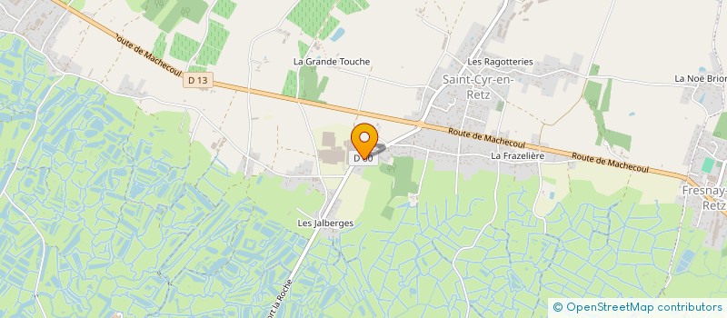 localisation de l'entreprise ACTIF GRAND OUEST  VILLENEUVE-EN-RETZ