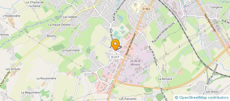 localisation de l'entreprise ACTIF'MAN à FLERS
