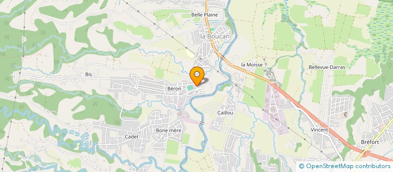 localisation de l'entreprise ACTIF MAS à SAINTE-ROSE