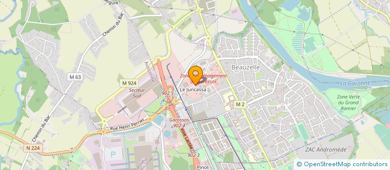 localisation de l'entreprise ACTIF MEUBLE à BEAUZELLE