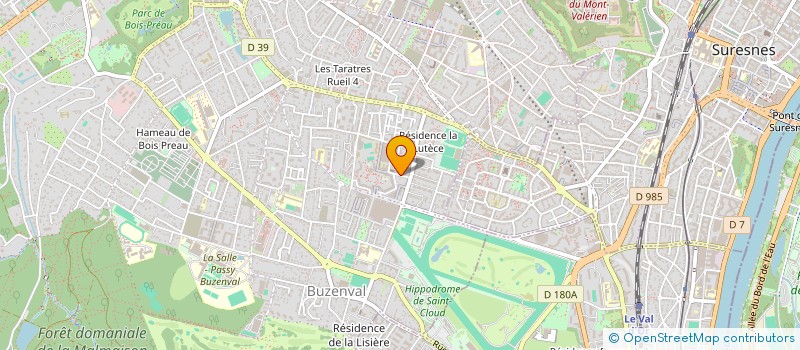 localisation de l'entreprise ACTIF MOTO-CLUB à RUEIL-MALMAISON