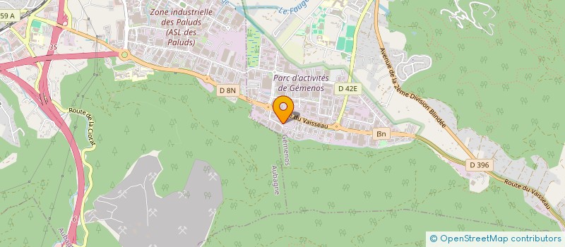 localisation de l'entreprise ACTIF MOTORS  GEMENOS