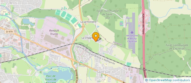 localisation de l'entreprise ACTIF PATRIMOINE à BOURG-EN-BRESSE