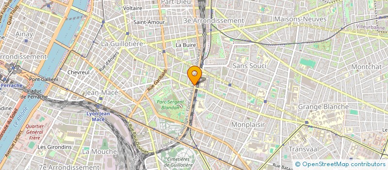 localisation de l'entreprise ACTIF PLURIMEDIA à LYON