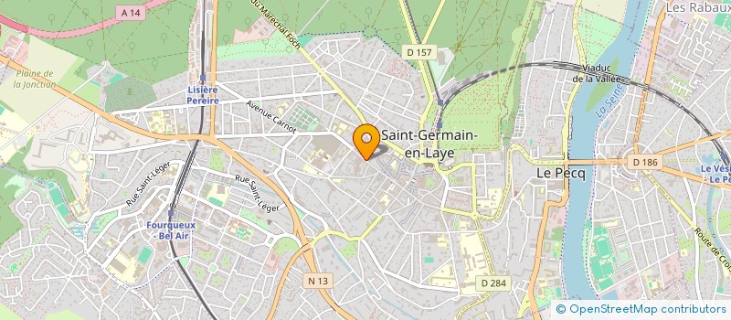 localisation de l'entreprise ACTIF PLUS à SAINT-GERMAIN-EN-LAYE