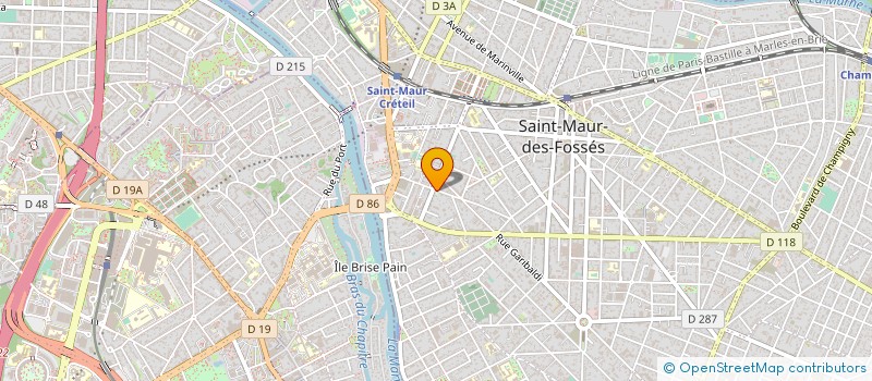 localisation de l'entreprise ACTIF PVC à SAINT-MAUR-DES-FOSSES