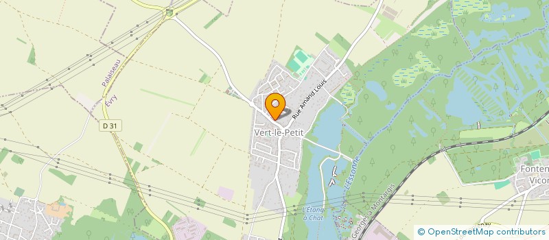 localisation de l'entreprise ACTIF RECUP SERVICES à VERT-LE-PETIT