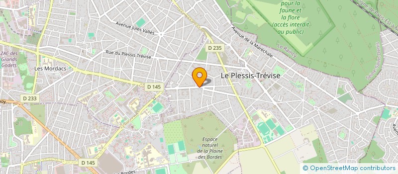 localisation de l'entreprise ACTIF SECURITE PRIVEE EUROPE  LE PLESSIS-TREVISE