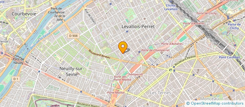 localisation de l'entreprise ACTIF SENIOR PARTNERS à LEVALLOIS-PERRET