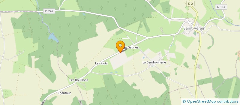 localisation de l'entreprise ACTIF TRANS SERVICES à SAINT-VERAIN