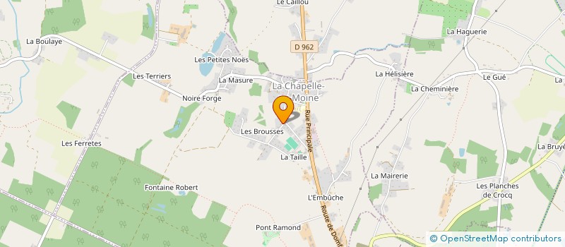 localisation de l'entreprise ACTIFIMMO à LA CHAPELLE-AU-MOINE