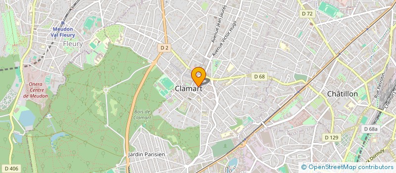localisation de l'entreprise ACTIFIMMO CLAMART à CLAMART