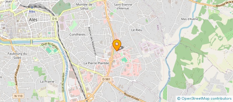 localisation de l'entreprise ACTIFLEET à ALES