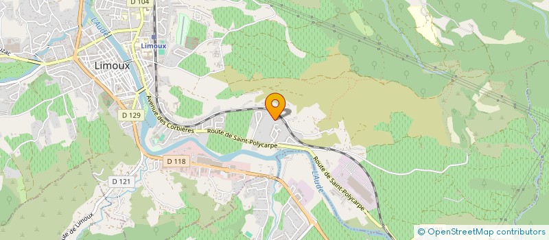 localisation de l'entreprise ACTIFOR 11 à LIMOUX