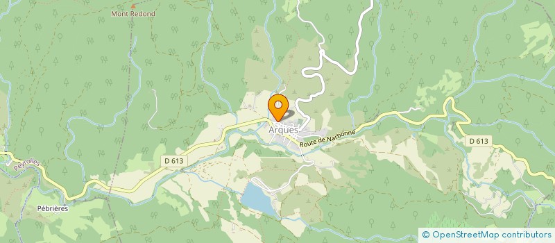 localisation de l'entreprise ACTIFOREST à ARQUES