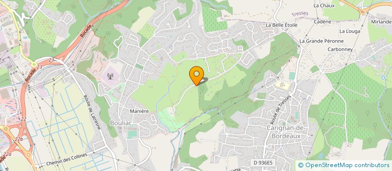 localisation de l'entreprise ACTIFOREST à BOULIAC
