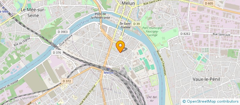 localisation de l'entreprise ACTIFORM à MELUN