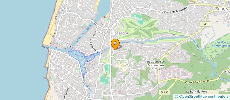 localisation de l'entreprise ACTIFS 40  LYON