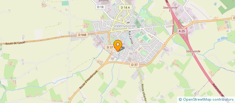 localisation de l'entreprise ACTIFS SERVICES  STEENVOORDE