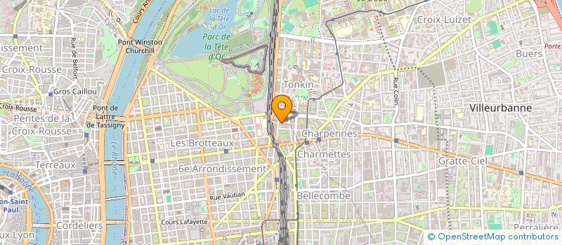 localisation de l'entreprise ACTIGESTION  VILLEURBANNE