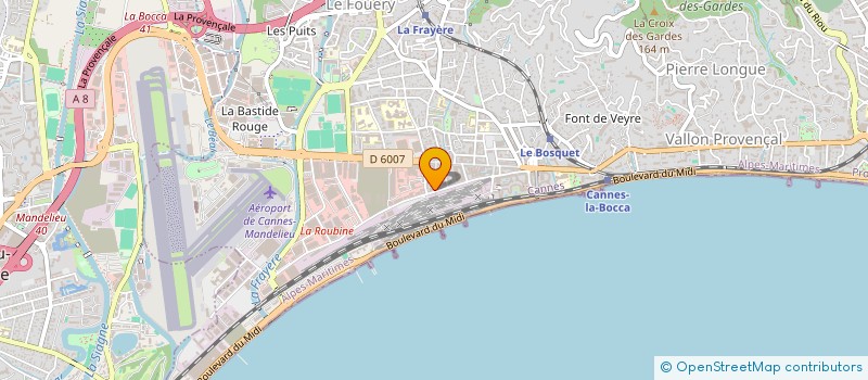 localisation de l'entreprise ACTIIPRO à MENTON