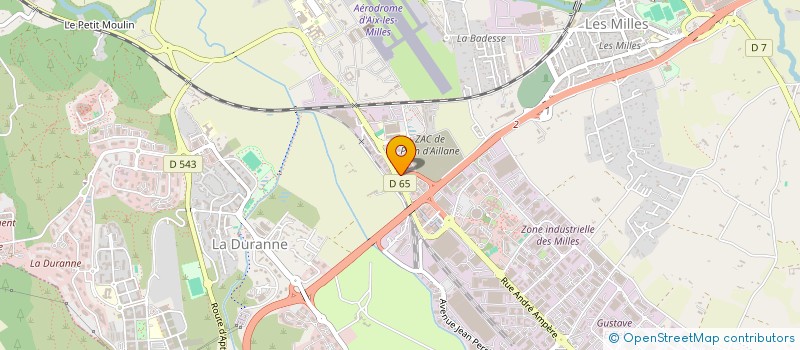 localisation de l'entreprise ACTIIS FINANCE à AIX-EN-PROVENCE
