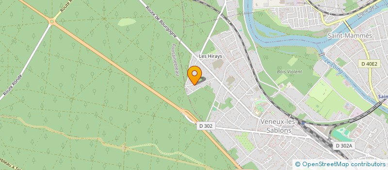 localisation de l'entreprise ACTIKEY  MORET-LOING-ET-ORVANNE