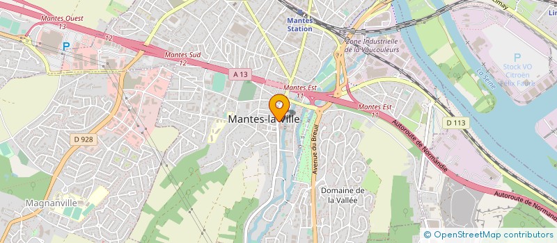 localisation de l'entreprise ACTILEV à MANTES-LA-VILLE