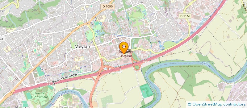 localisation de l'entreprise ACTILINK SAS  MEYLAN