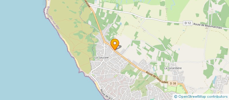 localisation de l'entreprise ACTILIUM SECURITE à BRETIGNOLLES-SUR-MER