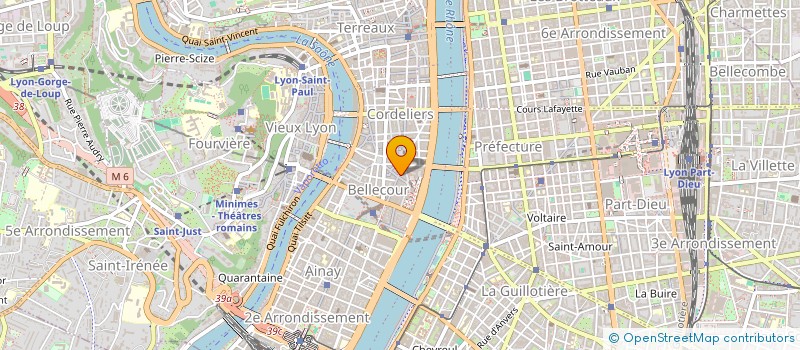 localisation de l'entreprise ACTILOG à LYON