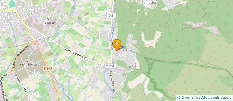 localisation de l'entreprise ACTIM  CAVAILLON