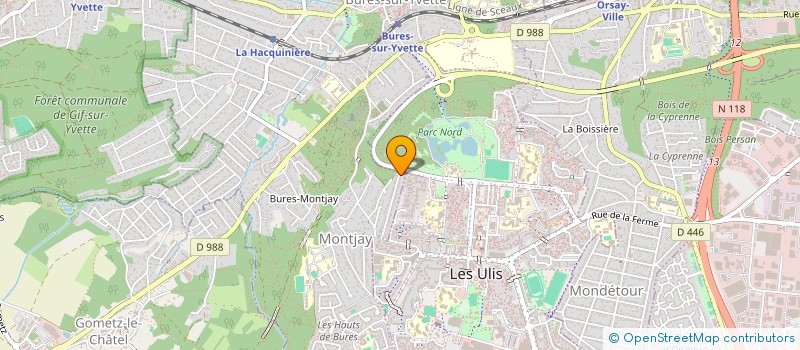 localisation de l'entreprise ACTIM DIAG  BURES-SUR-YVETTE