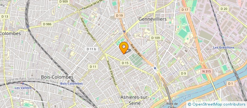 localisation de l'entreprise ACTIMA INTERNATIONAL à ASNIERES-SUR-SEINE