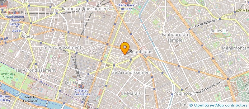 localisation de l'entreprise ACTIMAGE à PARIS