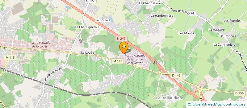localisation de l'entreprise ACTIME à HAUTE-GOULAINE