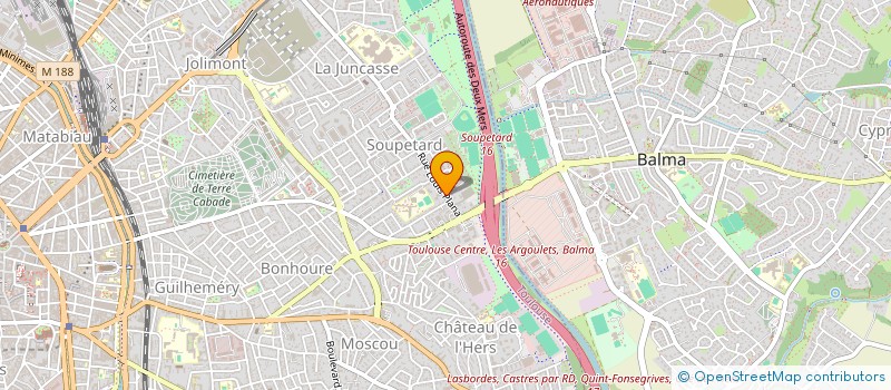 localisation de l'entreprise ACTIMED à TOULOUSE