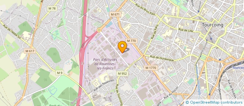 localisation de l'entreprise ACTIMED à TOURCOING