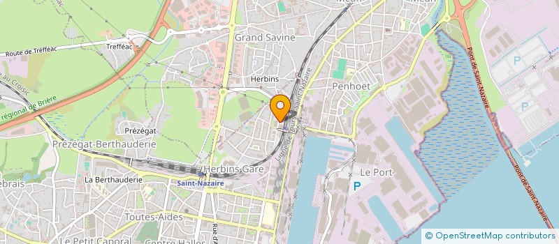 localisation de l'entreprise ACTIMETAL à SAINT-NAZAIRE