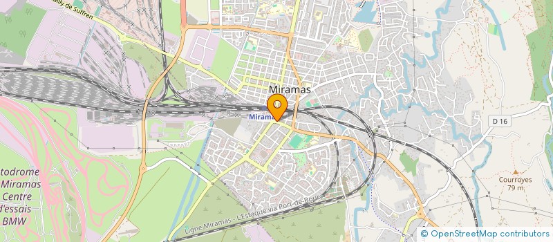 localisation de l'entreprise ACTIMMOSERVICES B&D à MIRAMAS