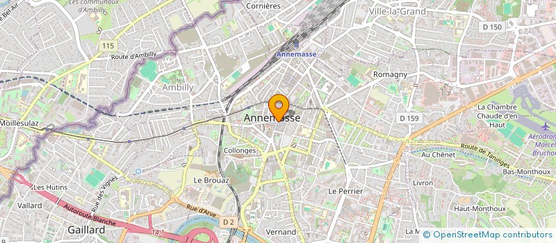 localisation de l'entreprise ACTIMUT à VILLE-LA-GRAND