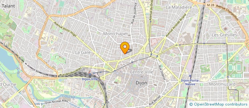 localisation de l'entreprise ACTING à DIJON