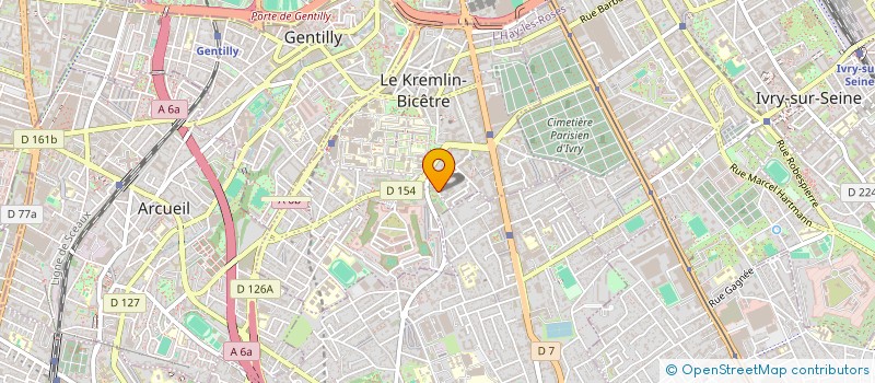 localisation de l'entreprise ACTING ASSOCIATION à LE KREMLIN-BICETRE