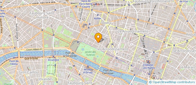 localisation de l'entreprise ACTING MULTI SERVICES à PARIS