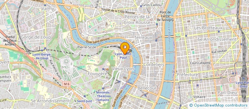 localisation de l'entreprise ACTING STUDIO FRIENDS à LYON