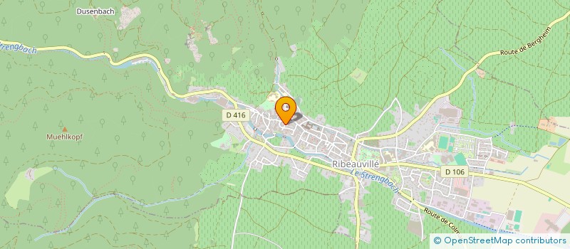 localisation de l'entreprise ACTINIUM  RIBEAUVILLE